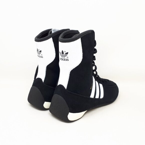 Adidas Orignals Rasant Mid Top JH6665 Black Shoe Sneaker Calf Boot Womans US NEW - Picture 5 of 12
